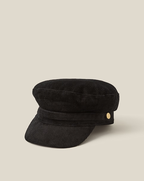 New In - Monsoon Lana Corduroy Baker Boy Hat