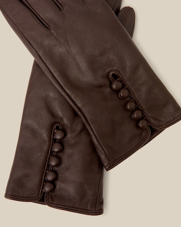 Monsoon Lara Leather Gloves