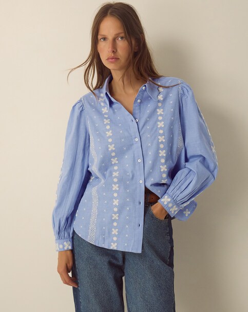 New In - Monsoon Felicity Embroidered Shirt