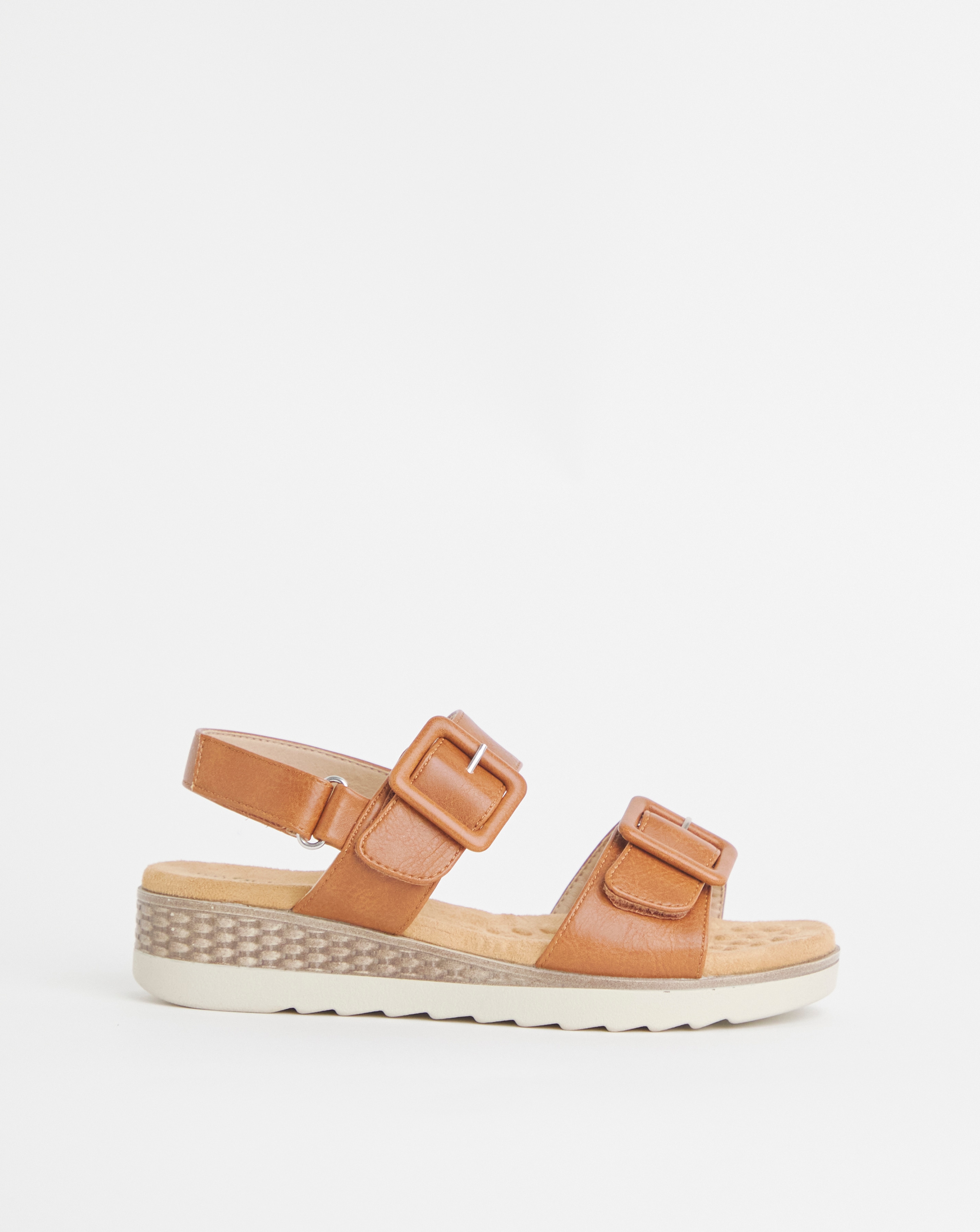 Cushion Walk T&C Buckle Sandal E Fit