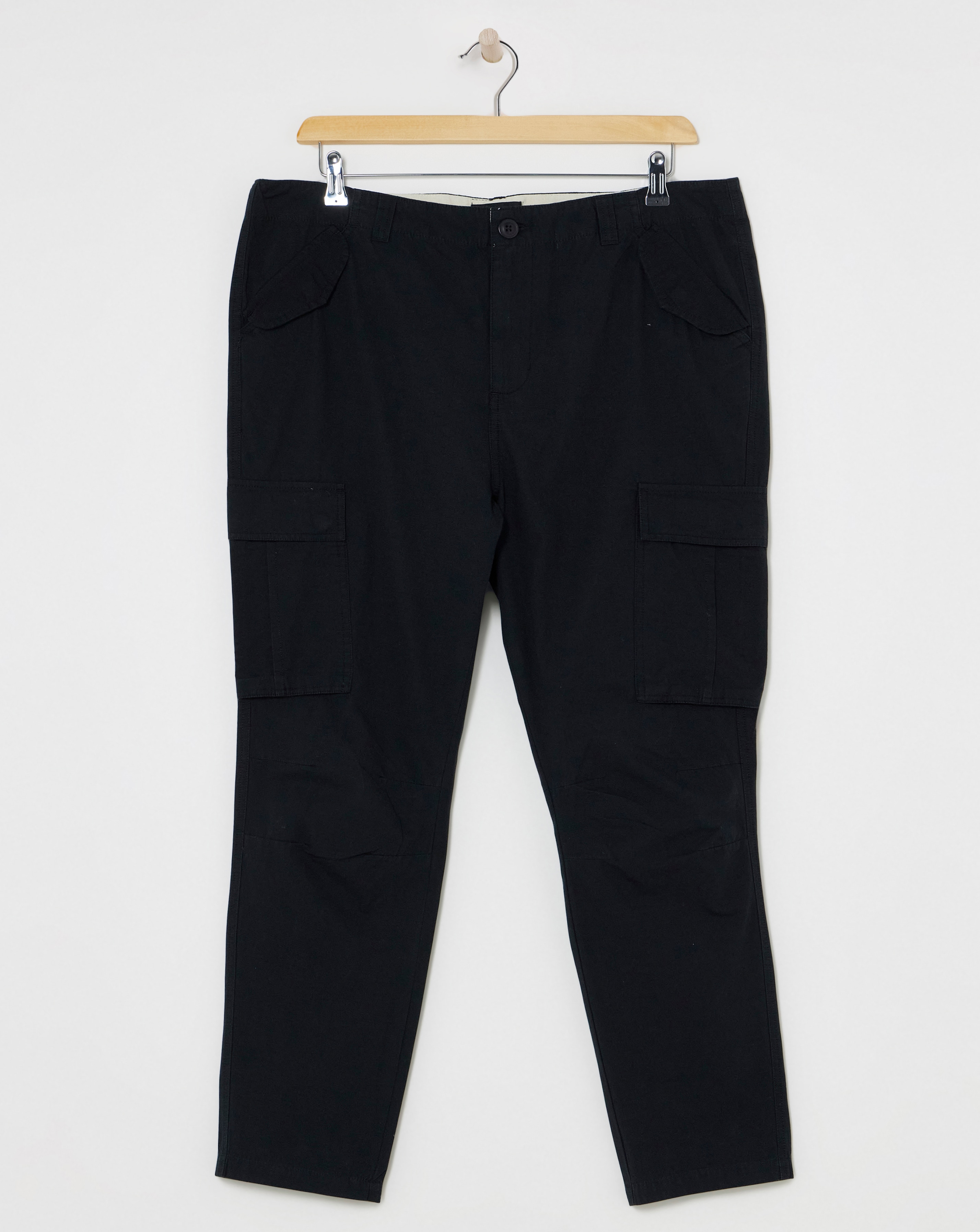 Relaxed Tapered Ripstop Cargo Trouser