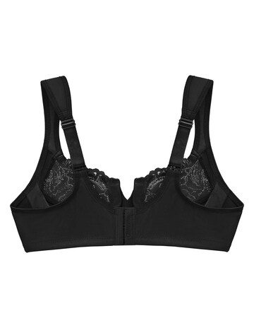 Glamorise Plus Size Low Cut WonderWire Lace Bra 1240