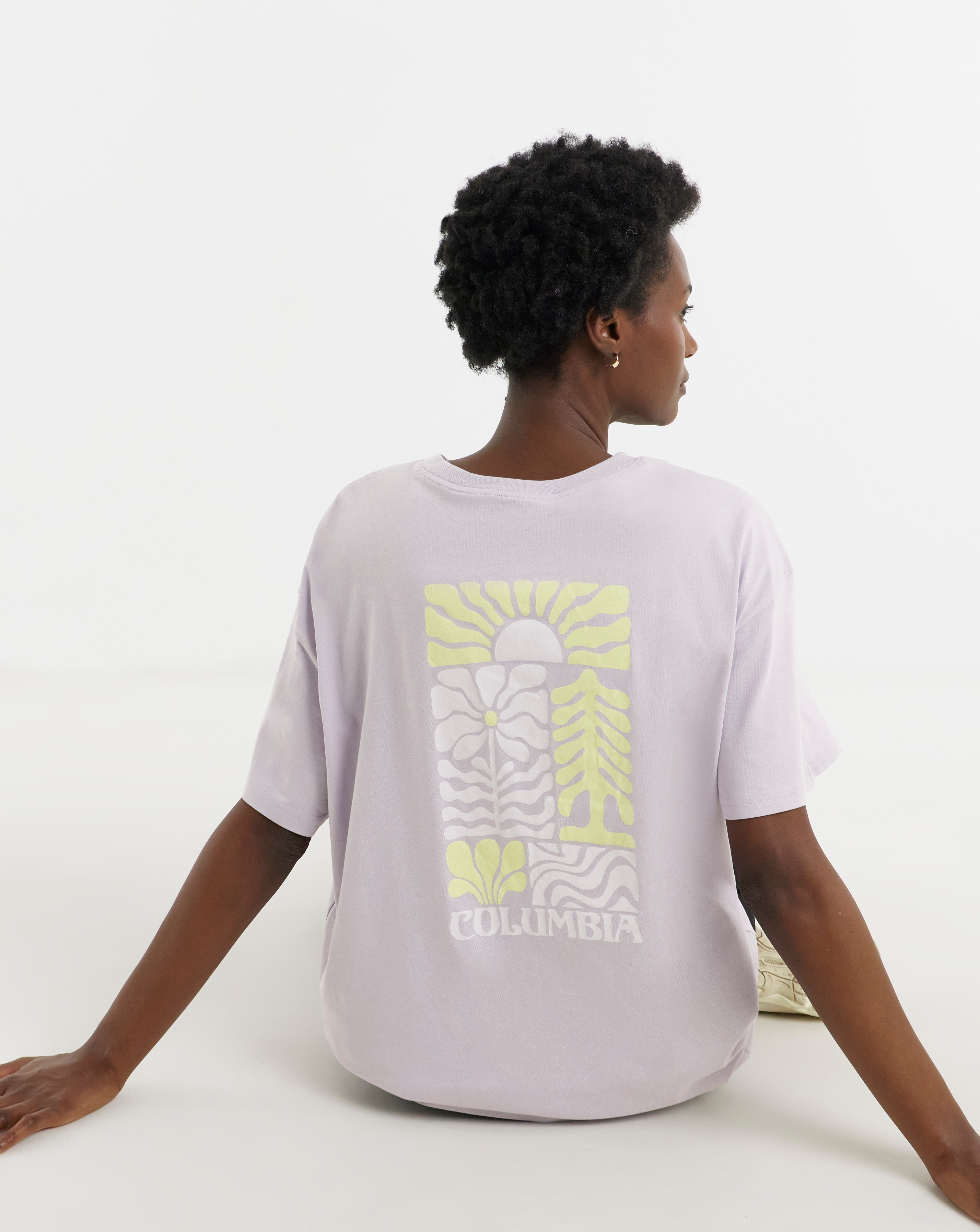 New In - Columbia Oversized Back Print T-Shirt