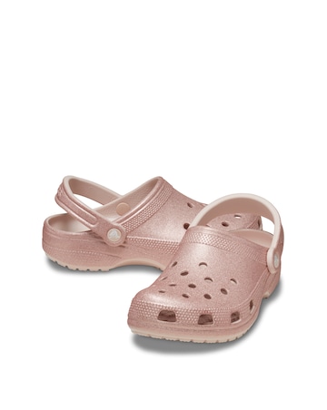 Crocs Quartz Glitter Classic Clog - Standard Fit