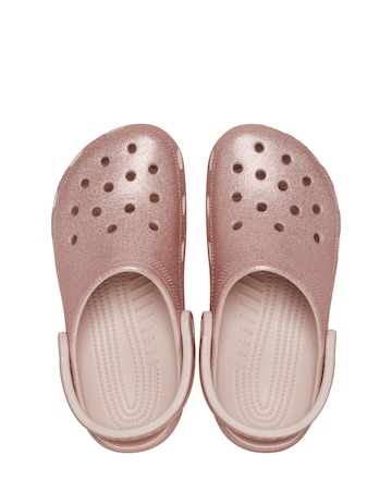 Crocs Quartz Glitter Classic Clog - Standard Fit