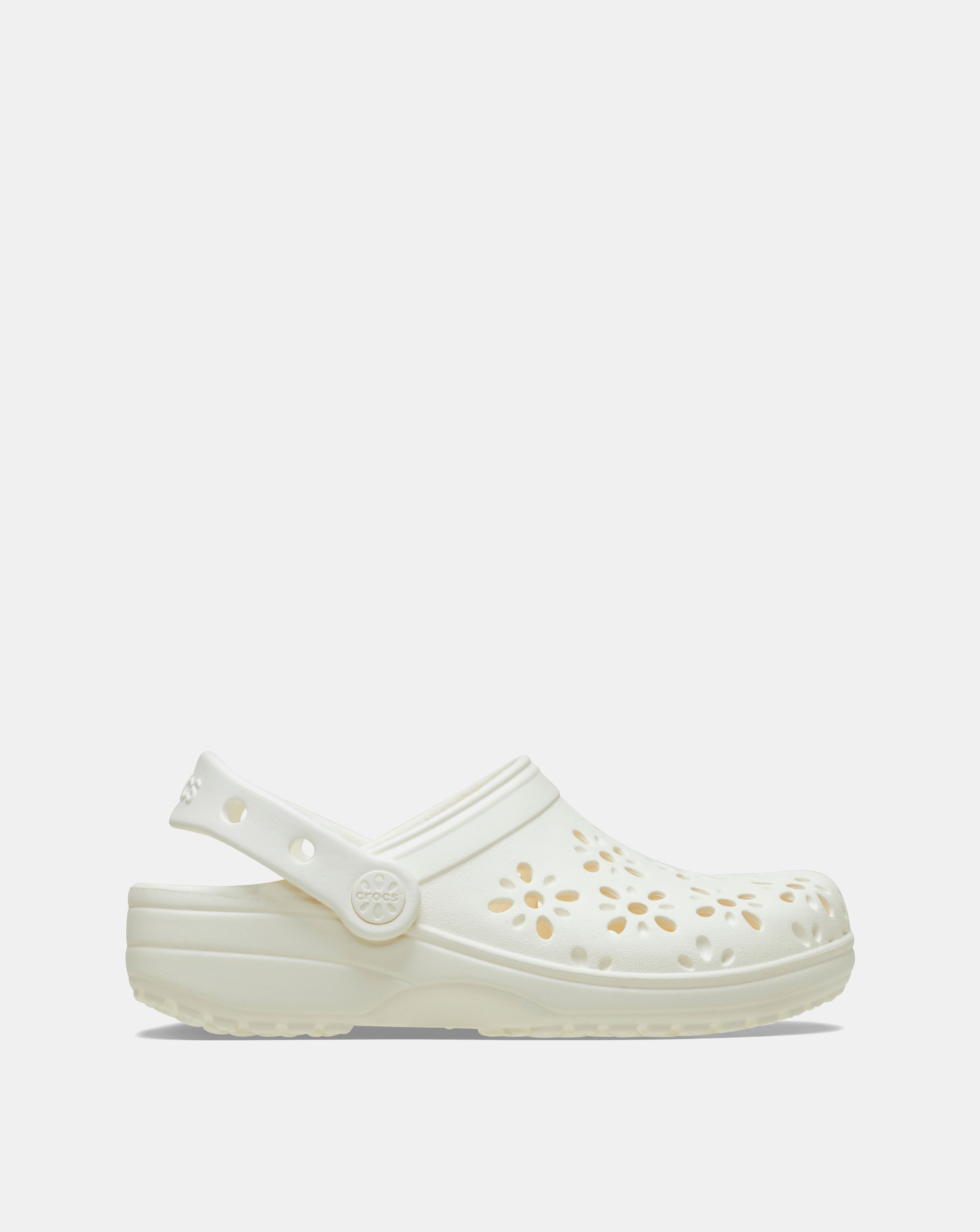 Crocs Classic Floral Cut out Clog