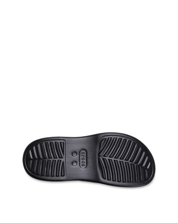 Crocs Black Dylan Notched Clog - Standard Fit