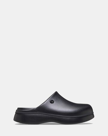 Crocs Black Dylan Notched Clog - Standard Fit