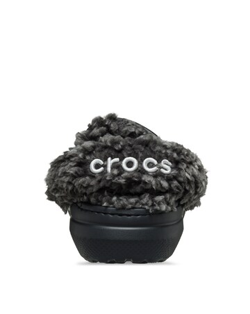Crocs Black Classic Fleece Lined Clog - Standard Fit