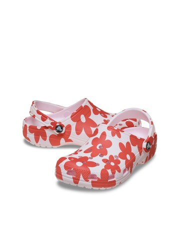 Crocs Bubble Ice/Multi Classic Pop Petals Clog - Standard Fit