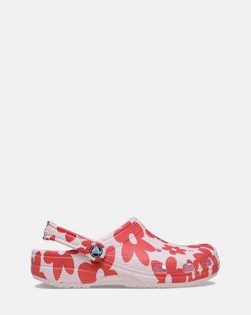Crocs Bubble Ice/Multi Classic Pop Petals Clog - Standard Fit