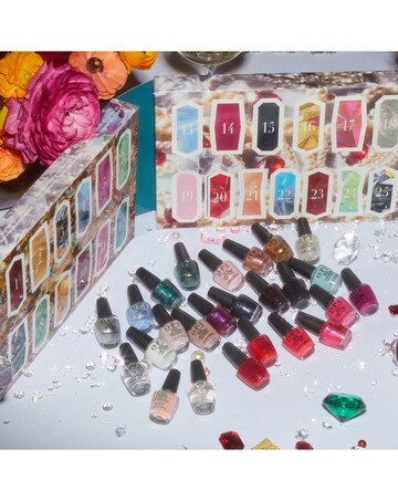 OPI Jewel Be Bold Collection, Nail Lacquer Mini 25-Piece Advent Calendar