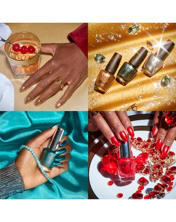 OPI Jewel Be Bold Collection, Nail Lacquer 4 Piece Mini Cracker