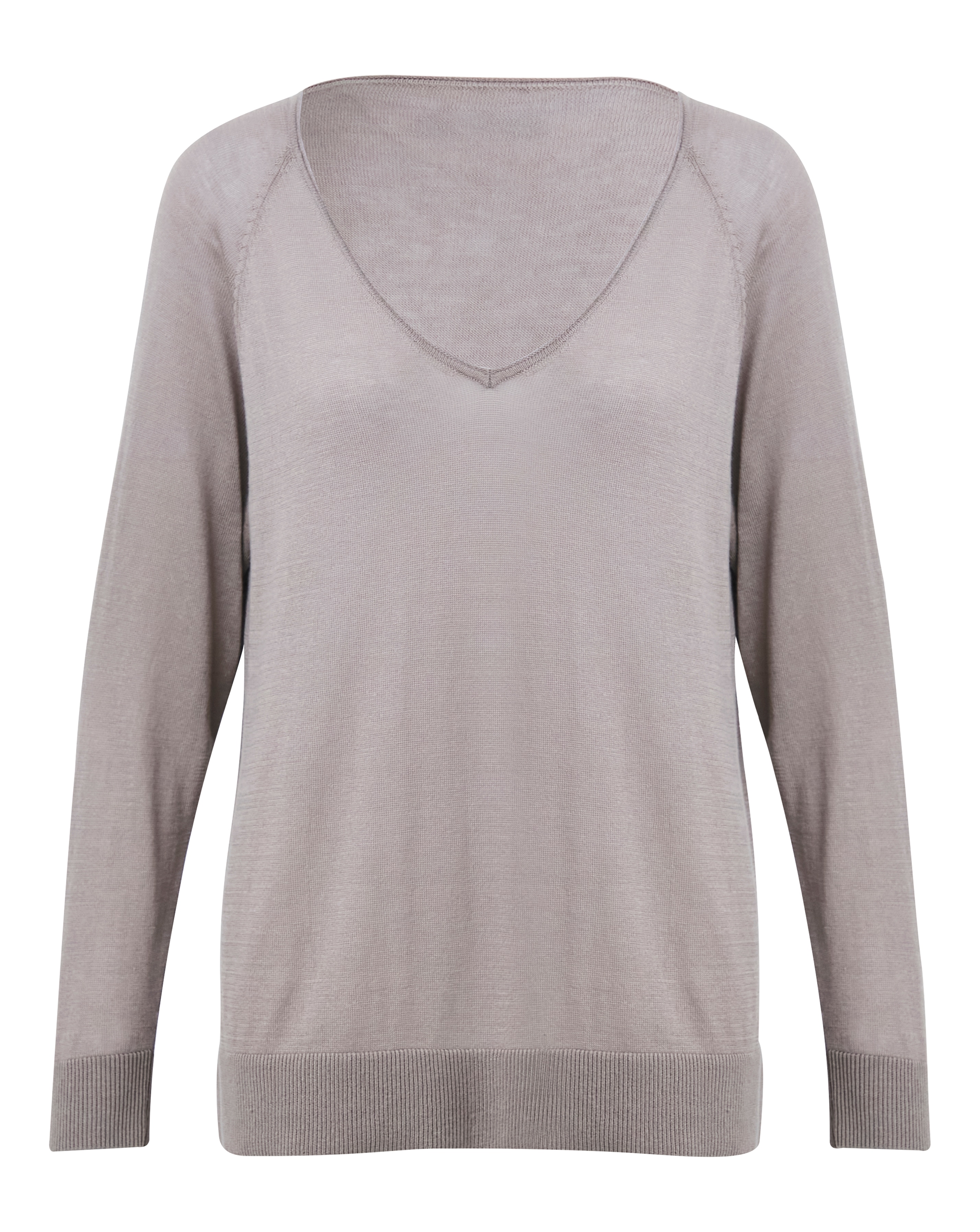 Anthology Fine Gauge V Neck Jumper