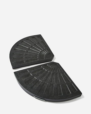 Pack of 2 Quarter Parasol Base for Hanging Parasol