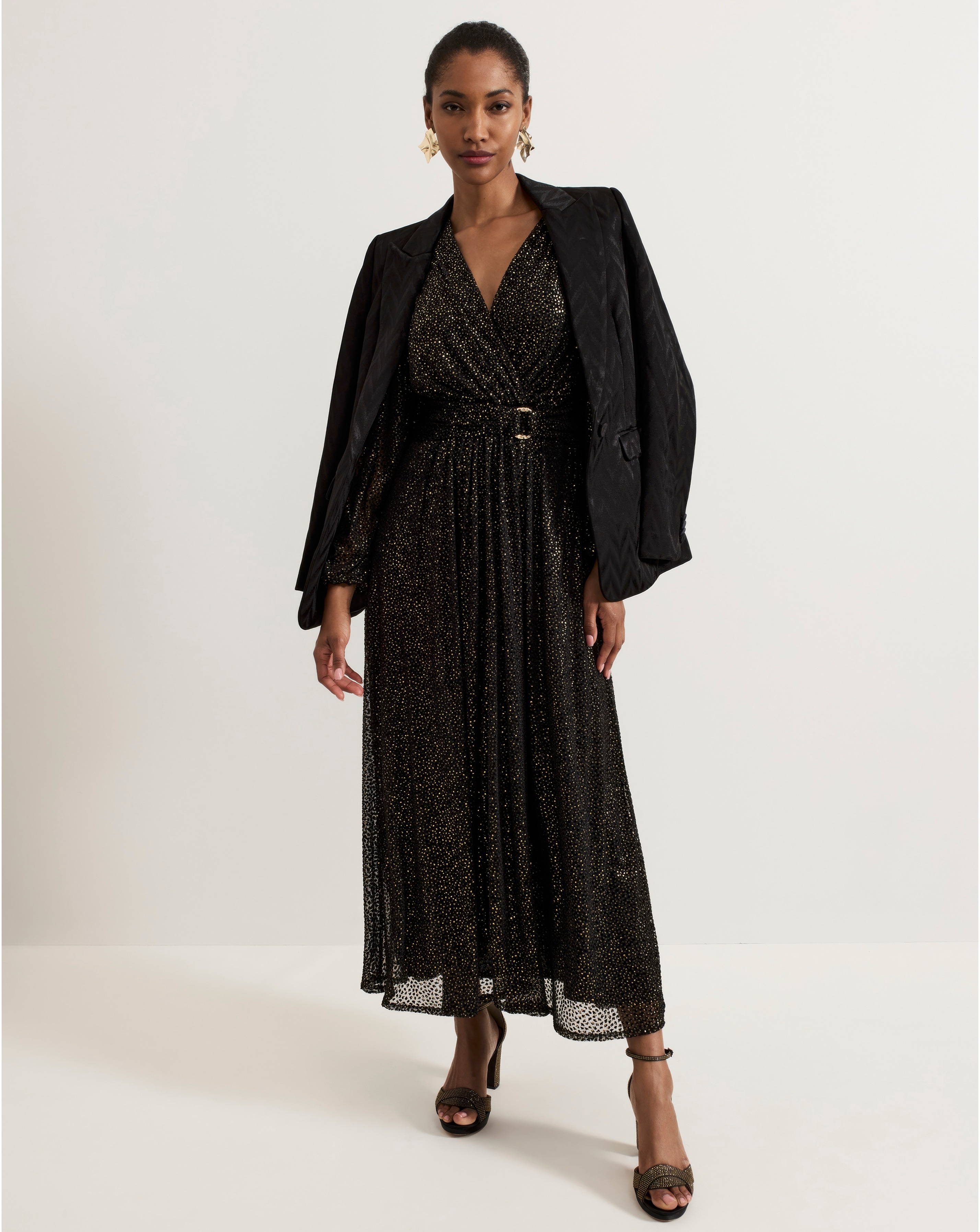 Phase Eight Burnout Midi Dress