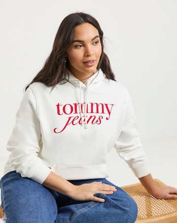 Tommy Jeans Regular Essentials Logo Hoodie Ext