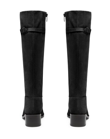 Clarks Suede Wrenn Knee High Boot - Standard Fit (D)