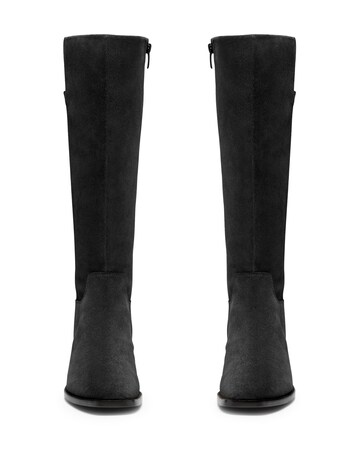 Clarks Suede Wrenn Knee High Boot - Standard Fit (D)