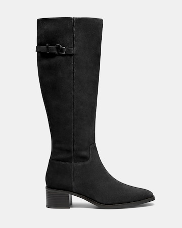 Clarks Suede Wrenn Knee High Boot - Standard Fit (D)
