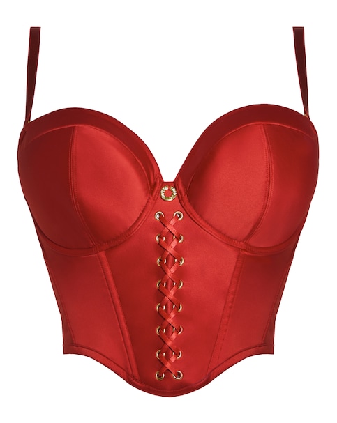 Satin Multiway Under Wire Padded Corset