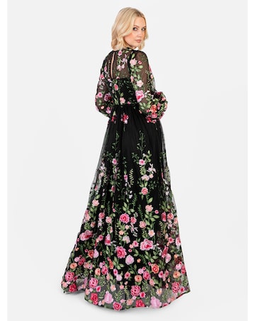 Maya Deluxe Embroidered Dress