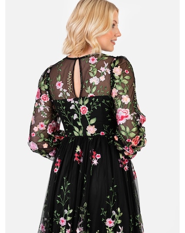 Maya Deluxe Embroidered Dress