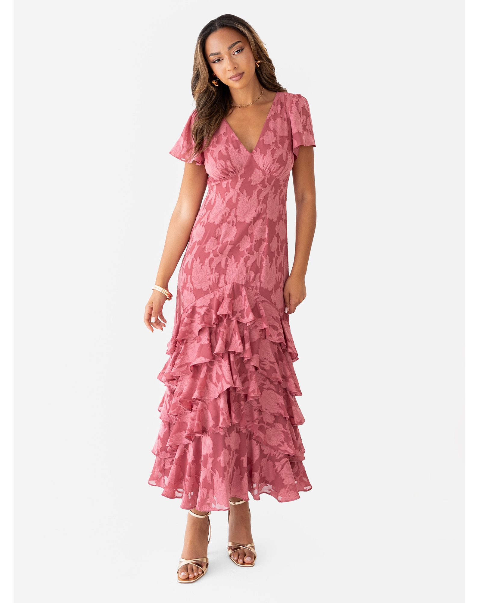 Anaya Floral Print Dress