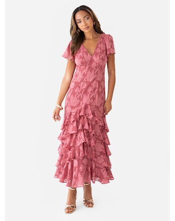 Anaya Floral Print Dress