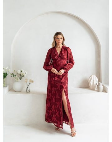 Maya Deluxe Floral Print Dress