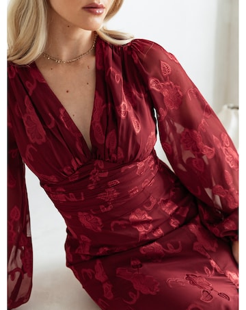 Maya Deluxe Floral Print Dress