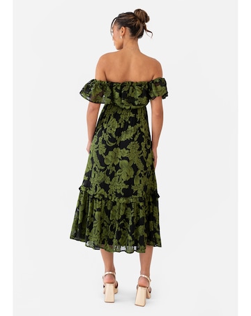 Maya Deluxe Floral Print Dress