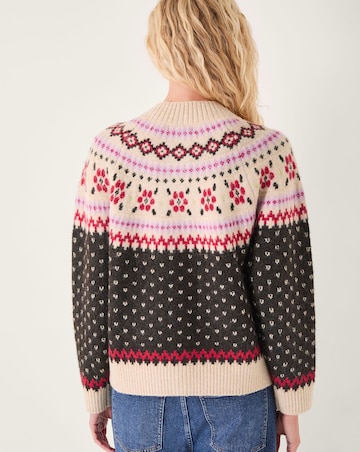 Monsoon Feliz Fair Isle Cardigan