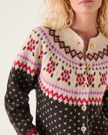 Monsoon Feliz Fair Isle Cardigan