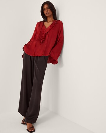 Monsoon Arlette Frill V-Neck Blouse