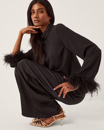 Monsoon Luella Feather Cuff Top