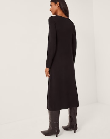Monsoon Bee Bow Knit Midi Dress