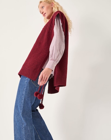 Monsoon Coco Cable Knit Poncho
