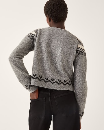 Monsoon Fina Fair Isle Cardigan