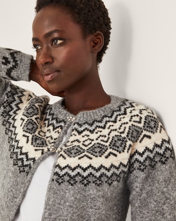 Monsoon Fina Fair Isle Cardigan