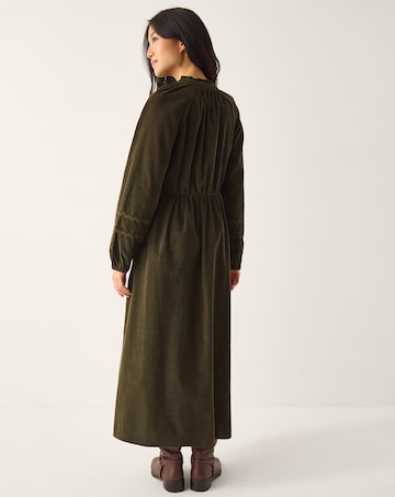 Monsoon Zola Ric Rac Corduroy Midi Dress