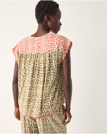 Monsoon Elma Sleeveless Print Top