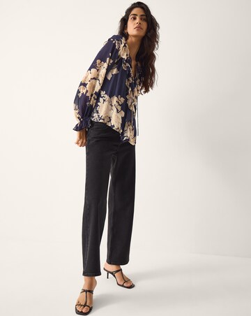 Monsoon Sasha Floral Print Ruffle Blouse
