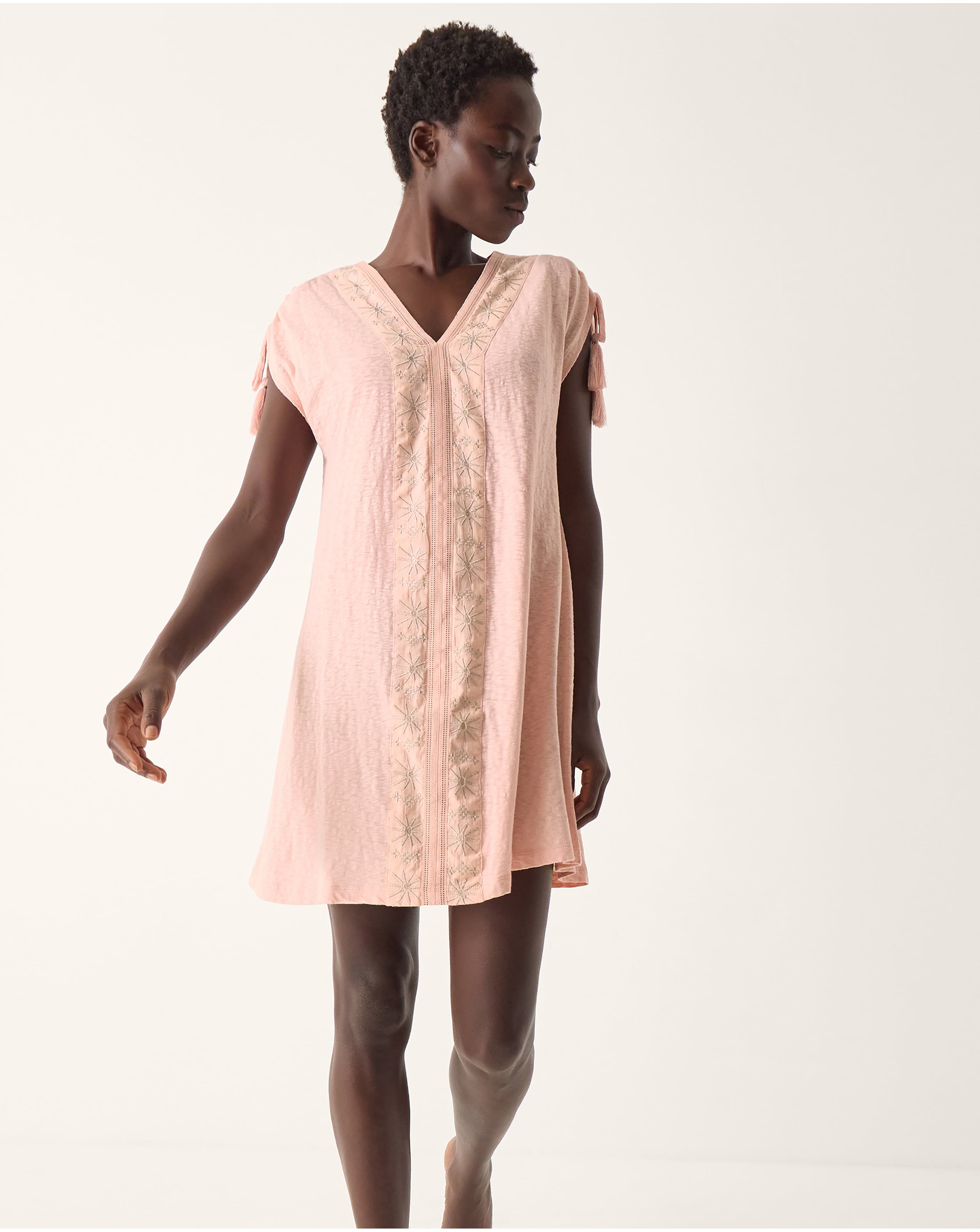 New In - Monsoon Julie Mini Kaftan Dress