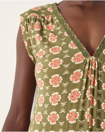 Monsoon Maddie Floral Print Jumpsuit