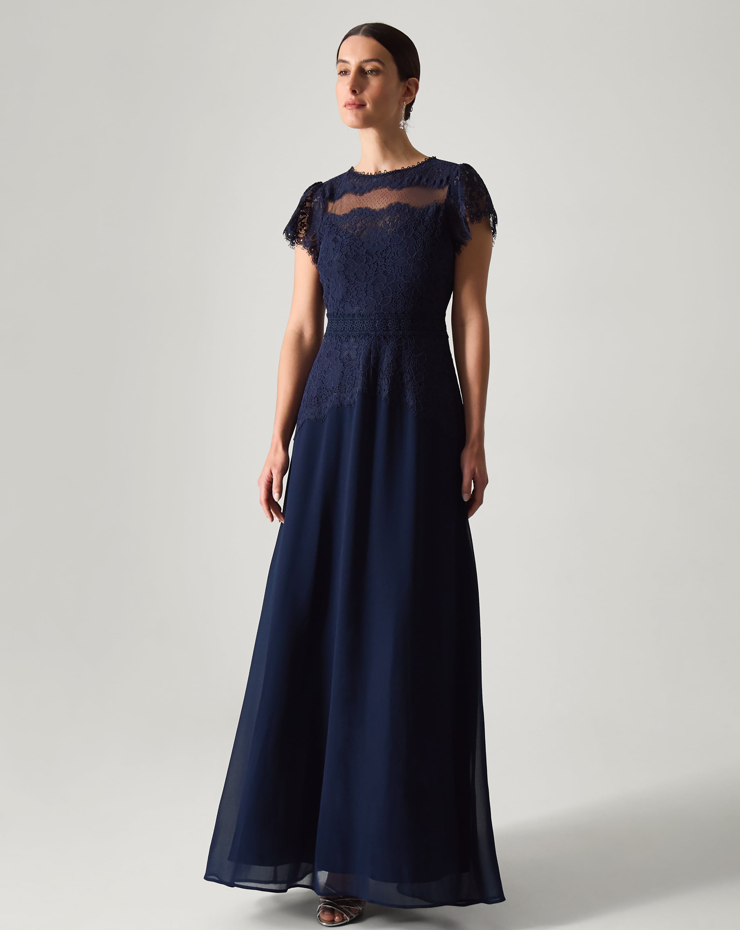 New In - Monsoon Monike Short Sleeve Lace Dress