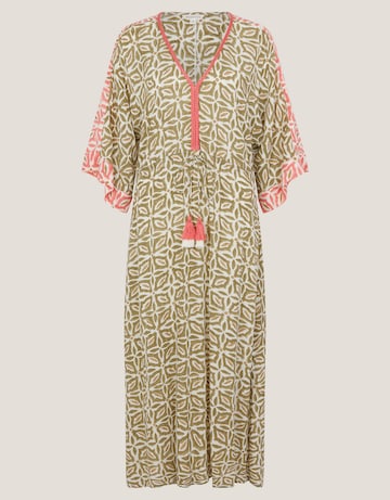 Monsoon Elma Print Midi Beach Dress