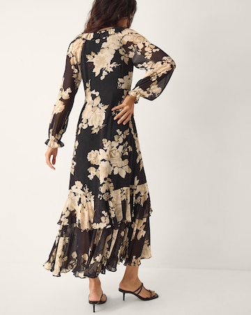 Monsoon Rowena Floral Print Maxi Dress