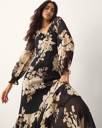 Monsoon Rowena Floral Print Maxi Dress