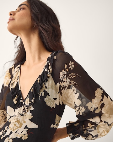 Monsoon Rowena Floral Print Maxi Dress